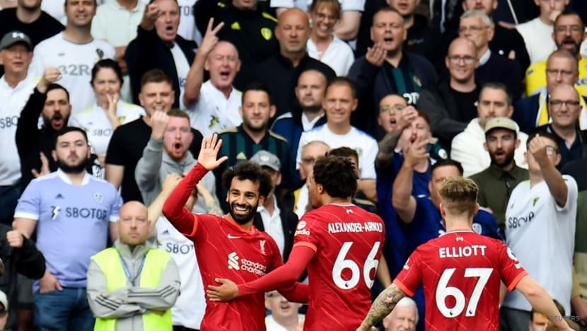 Football: Salah joins 100 club as Liverpool win at Leeds in match marred by Elliott injury Football: Salah joins 100 club as Liverpool win at Leeds in match marred by Elliott injury