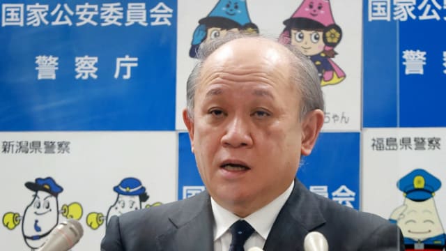 日本警察厅长官宣布辞职 为安倍遇刺案负责