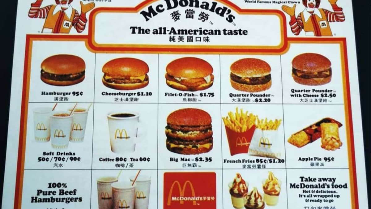 The best sale mcdonald's menu
