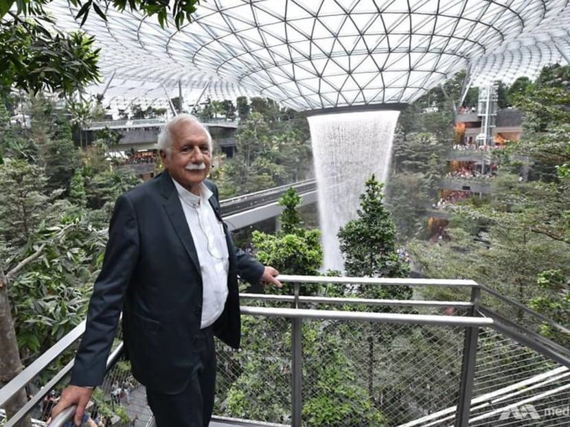 Creating a ‘mythical garden’ was inspiration behind Jewel Changi Airport: Architect Moshe Safdie Creating a ‘mythical garden’ was inspiration behind Jewel Changi Airport: Architect Moshe Safdie