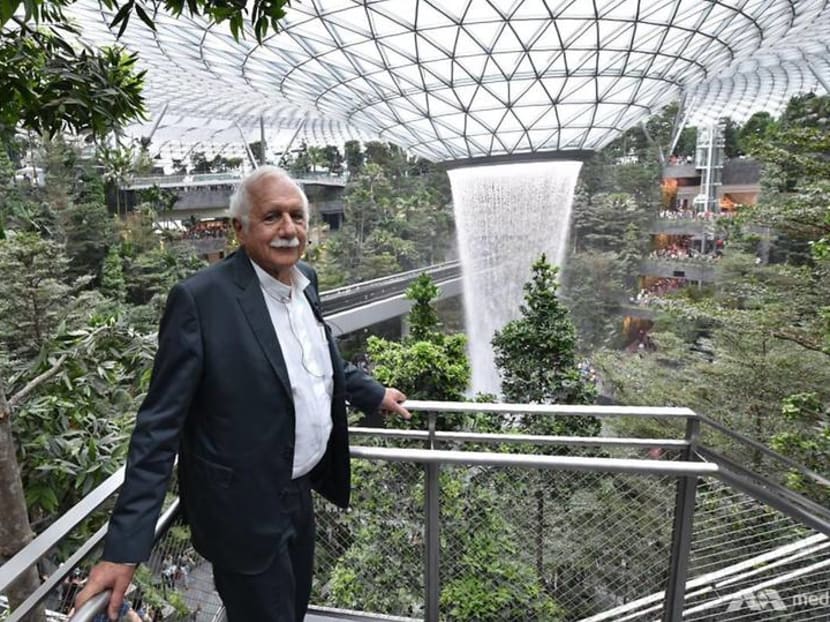 Creating a ‘mythical garden’ was inspiration behind Jewel Changi Airport: Architect Moshe Safdie