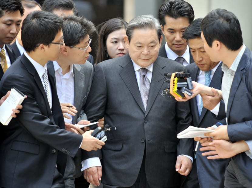 Samsung Group chairman Lee Kun-Hee in 2009. AFP file photo