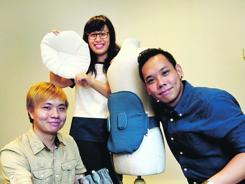 The works by the industrial design students from NUS have gone beyond being a prototype. Photo: Ernest Chua