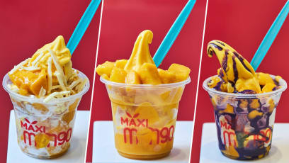 Here’s A Sneak Peek At Filipino Mango Soft-Serve Ice Cream Chain Maxi Mango’s S’pore Outlet