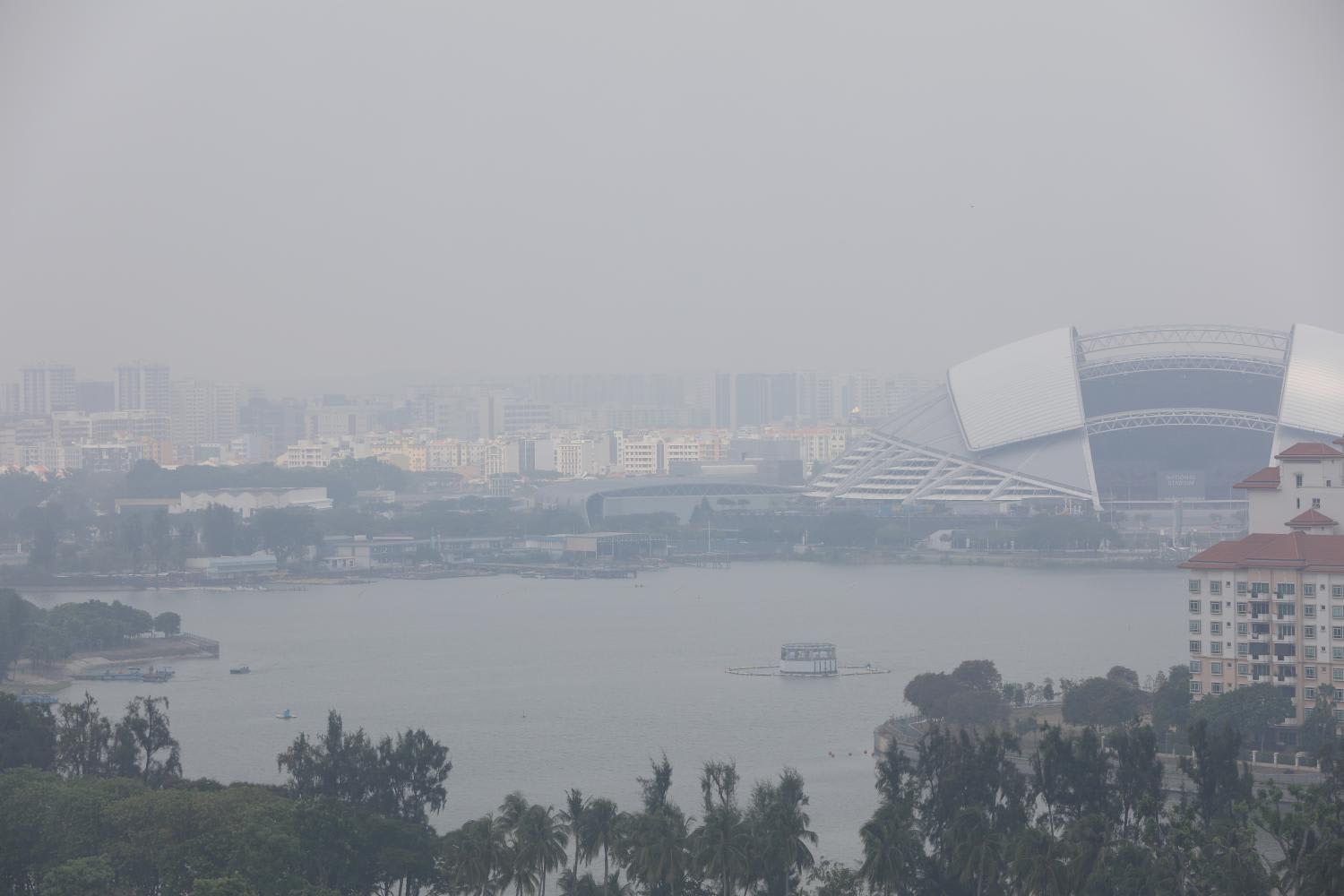 Hazy conditions in 2019.