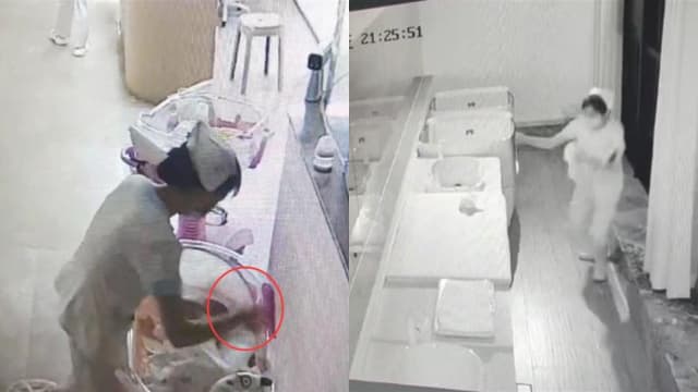满月男婴频吐奶 被中国月子中心护士打致脑损伤