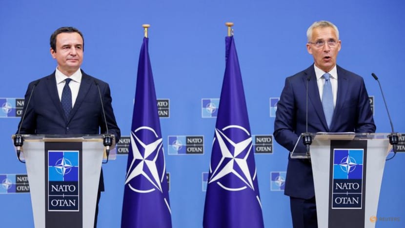 NATO says it is ready to step up forces if Serbia-Kosovo tensions escalate NATO says it is ready to step up forces if Serbia-Kosovo tensions escalate