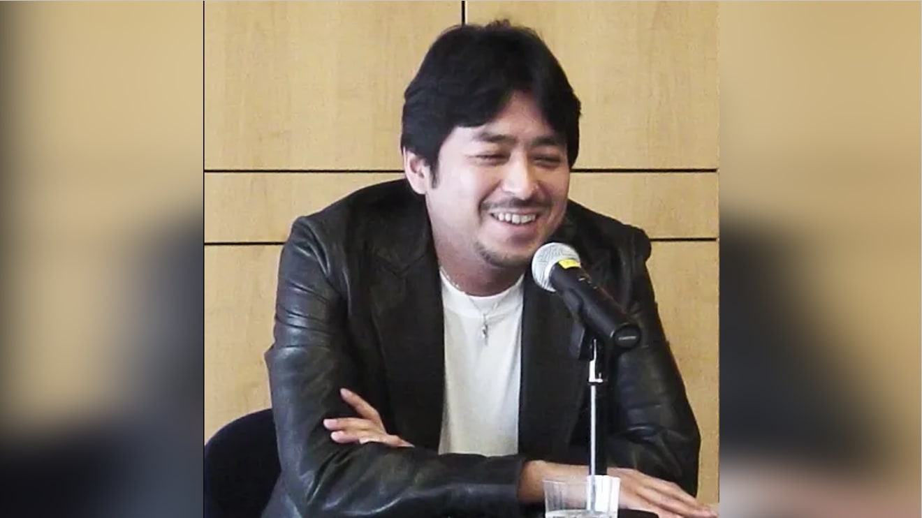 A photograph of Yu-Gi-Oh! creator Kazuki Takahashi in March 2005 at the Leipzig Book Fair.
