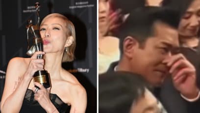 Louis Koo Was Moved To Tears During His Pal Sammi Cheng's Best Actress Speech At The Hong Kong Film Awards