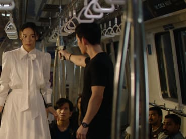 In a hijacked MRT train, Rebecca Lim and Andie Chen play enemies not lovers for once