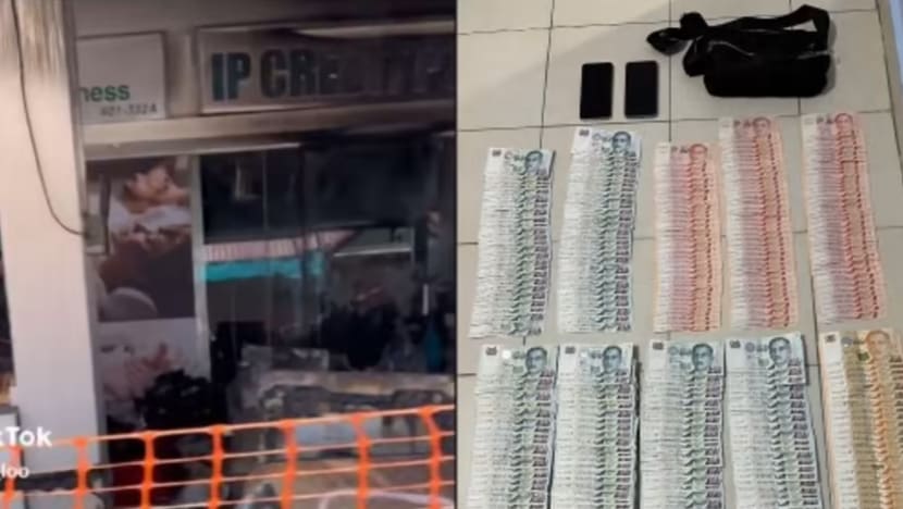 Lelaki diberkas selepas pecah masuk kedai di Toa Payoh, cetus kebakaran, curi lebih S$60,000