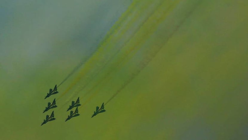 Chinese aerobatics team to perform at Singapore Airshow after 'careful consideration' by authorities Chinese aerobatics team to perform at Singapore Airshow after 'careful consideration' by authorities