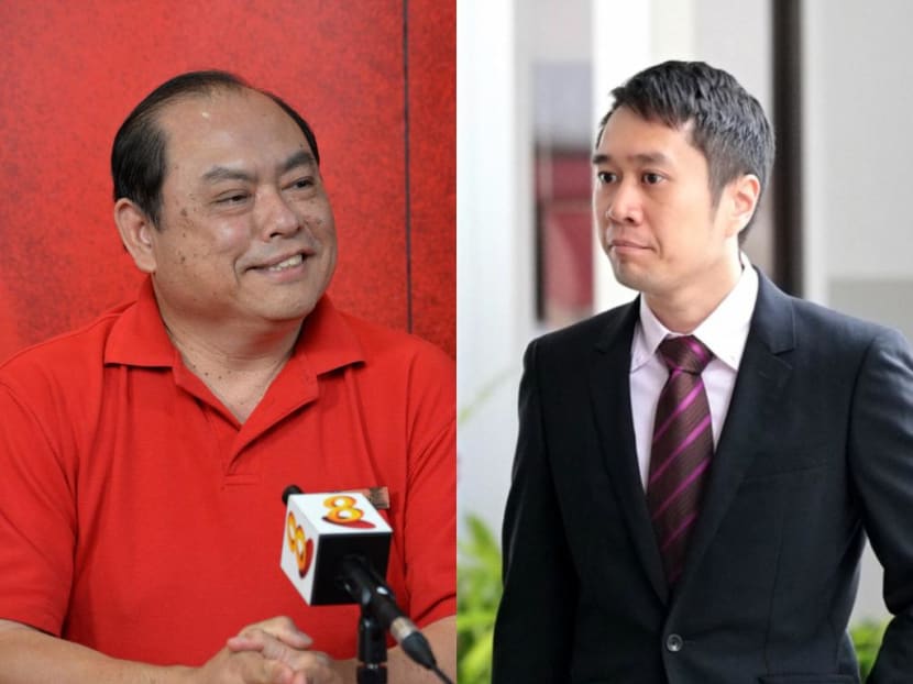 John Tan (left) and Jolovan Wham. John Tan (left) and Jolovan Wham.
