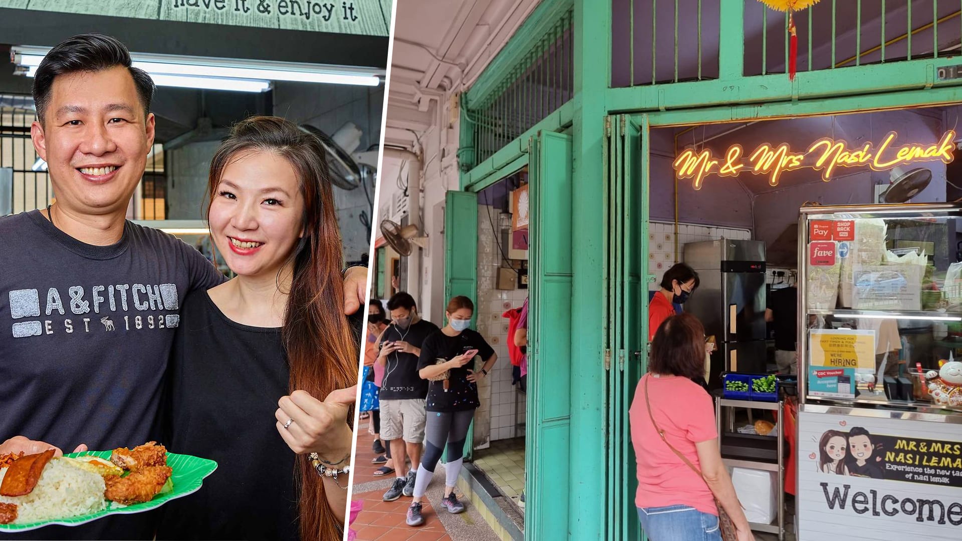 Nasi Lemak Hawkers See Long Queues After Taking Over Famed Loo’s Hainanese Curry Rice Stall Nasi Lemak Hawkers See Long Queues After Taking Over Famed Loo’s Hainanese Curry Rice Stall