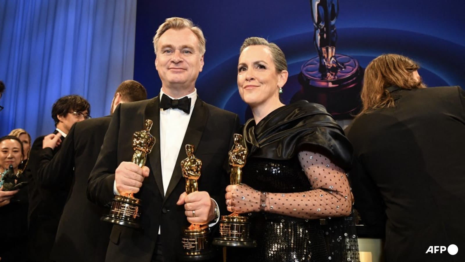 Oppenheimer director Christopher Nolan and wife Emma Thomas to get British knighthood and damehood
