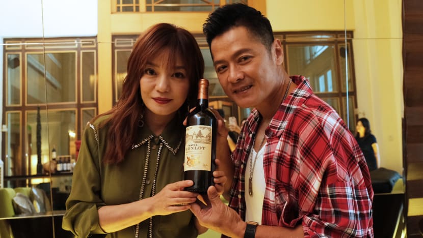 Vicki Zhao loves red wine because she says “it won’t make you gain weight”