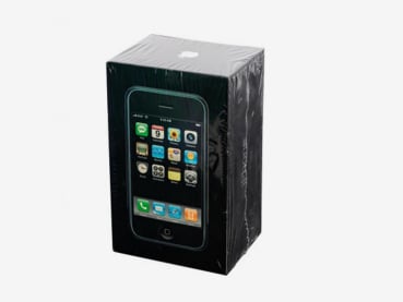 A boxed first generation iPhone from 2007 fetches over US$63,000 at auction