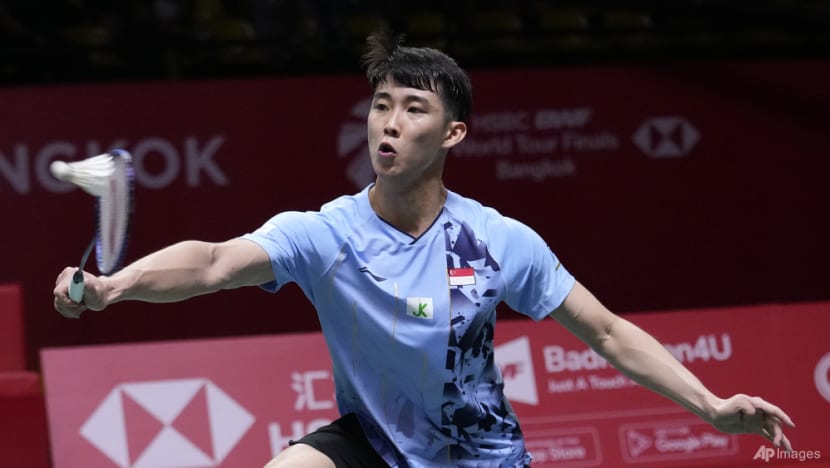 Singapore's Loh Kean Yew out of badminton World Tour Finals after losing final group match