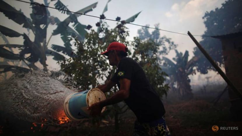 Amazon blazes burn forest, farmland and threaten homes