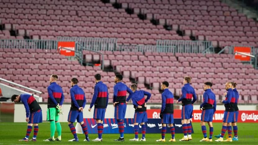 Barca to face PSG in Champions League last 16 Barca to face PSG in Champions League last 16