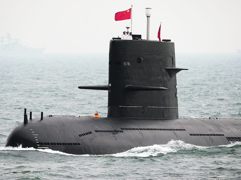 A Chinese navy submarine. Reuters file photo