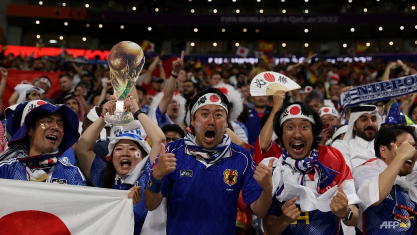 'Stunning victory': Japanese fans in Singapore surprised by World Cup win over Spain