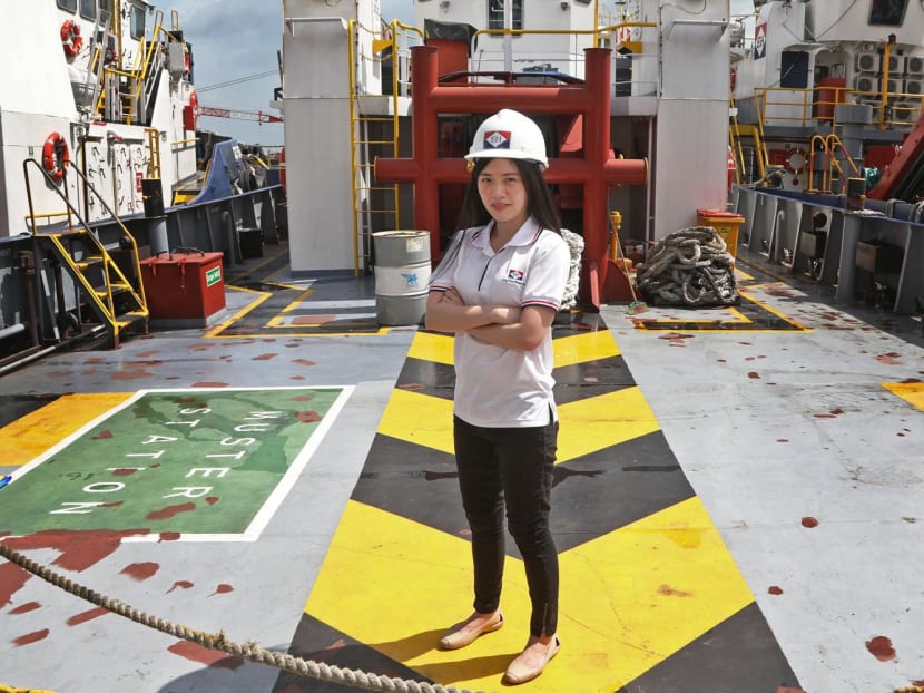 <p>Ms Lyn Phun of Eng Hup Shipping describes how her company is transforming to keep older staff and draw new talent.</p>
<br />
<p>Ms Lyn Phun of Eng Hup Shipping describes how her company is transforming to keep older staff and draw new talent.</p>
<br />
