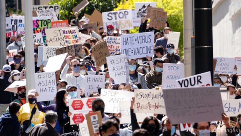 Hundreds rally in Atlanta to support Asian American community after fatal shootings Hundreds rally in Atlanta to support Asian American community after fatal shootings