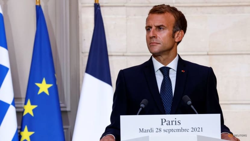 Macron tells Europe to 'stop being naive' after France signs defence deal with Greece Macron tells Europe to 'stop being naive' after France signs defence deal with Greece