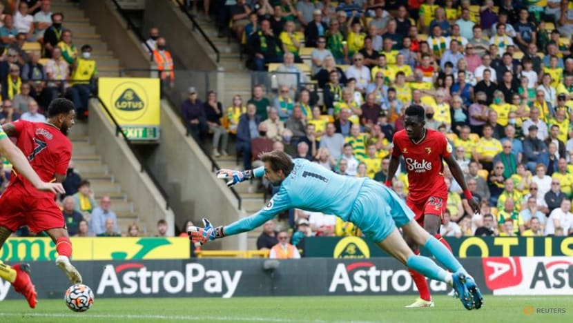Football: Sarr double for Watford leaves Norwich winless in Premier League Football: Sarr double for Watford leaves Norwich winless in Premier League