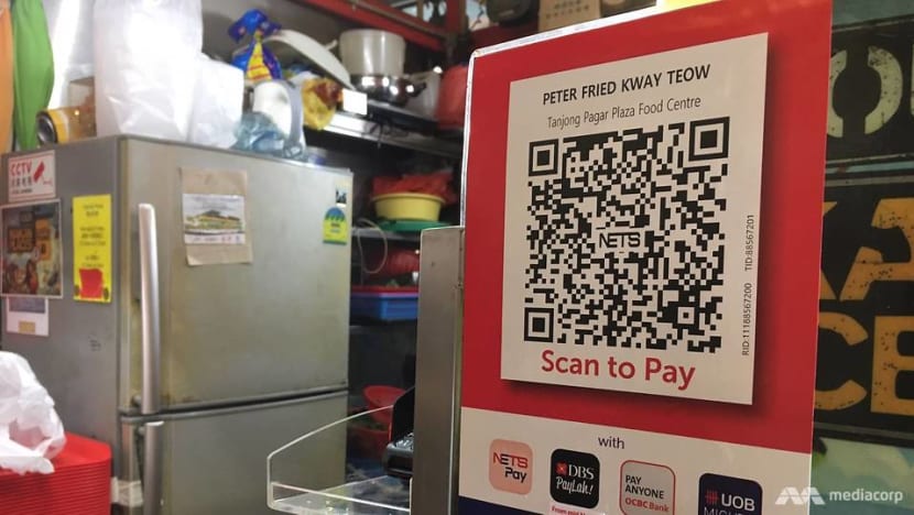 qr code at tanjong pagar plaza food centre 0