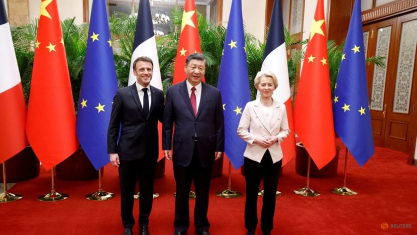 Macron's aim of EU unity on China undone by trip fallout Macron's aim of EU unity on China undone by trip fallout