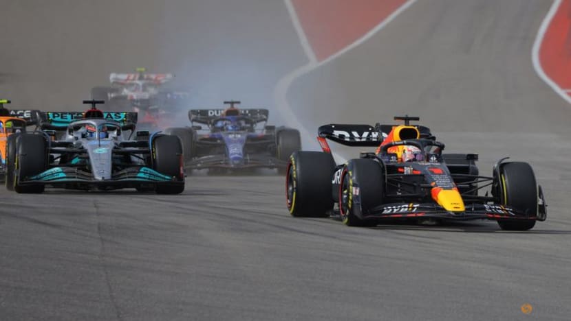 Motor racing-Verstappen wins US GP as Red Bull take constructors' crown Motor racing-Verstappen wins US GP as Red Bull take constructors' crown