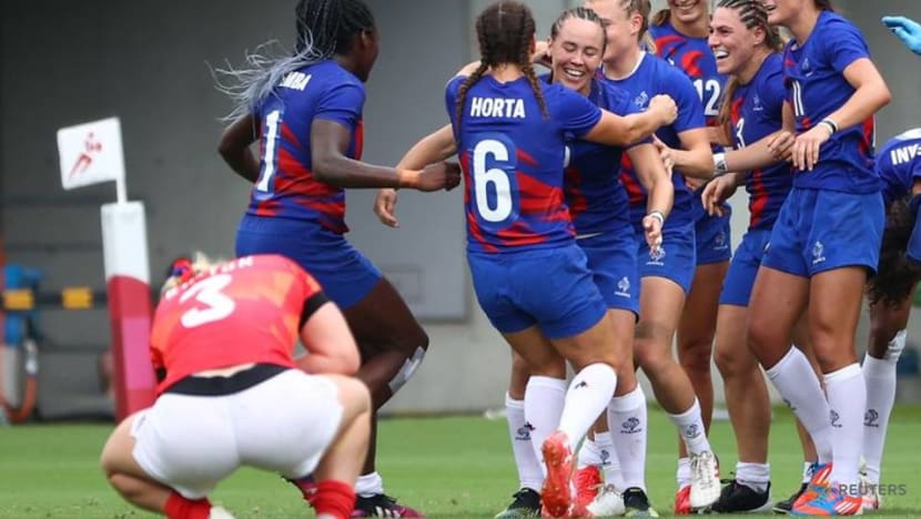 Olympics-Rugby-France and New Zealand through to gold medal match Olympics-Rugby-France and New Zealand through to gold medal match