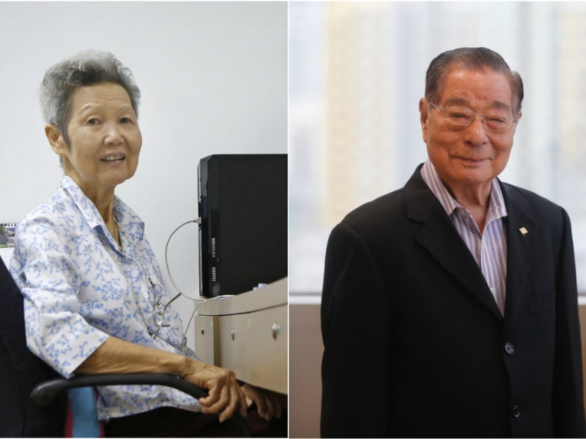 An increasing number of Singaporeans, like Madam Siah Gek Quee (left) and Mr Tan Swee Gim are living well into their 80s and 90s.
