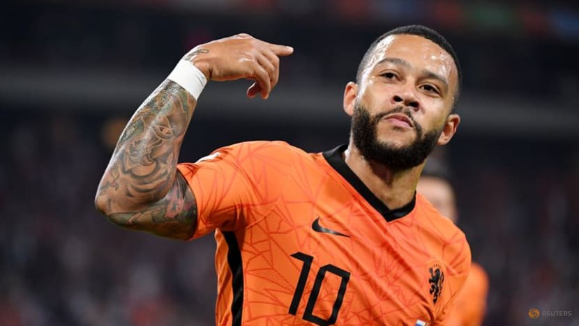 Football: Depay treble sends Dutch top of World Cup qualifying group Football: Depay treble sends Dutch top of World Cup qualifying group