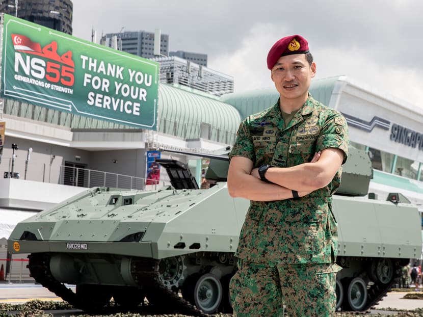 Chief of Army David Neo (pictured) would like people to thank operationally ready national servicemen for their service, especially for their contributions during the Covid-19 pandemic.