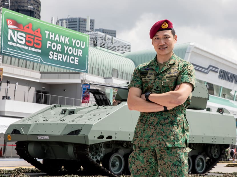 Chief of Army David Neo (pictured) would like people to thank operationally ready national servicemen for their service, especially for their contributions during the Covid-19 pandemic. Chief of Army David Neo (pictured) would like people to thank operationally ready national servicemen for their service, especially for their contributions during the Covid-19 pandemic.