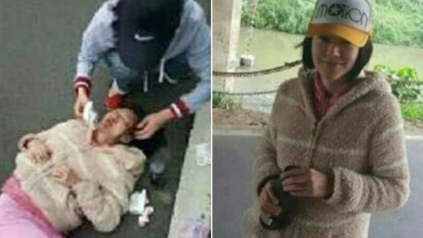 Dee Hsu involved in a road accident Dee Hsu involved in a road accident