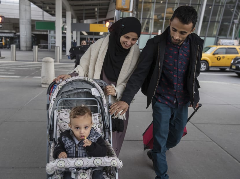 Gallery: With travel ban lifted, anxiety and relief as families are reunited
