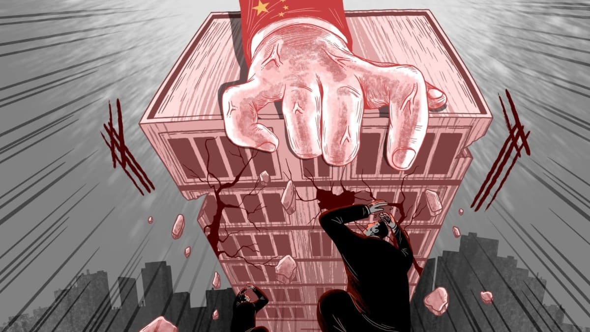China’s too-big-to-fail property giants the tip of real estate crisis as ‘suppliers are being dragged to death’ China’s too-big-to-fail property giants the tip of real estate crisis as ‘suppliers are being dragged to death’
