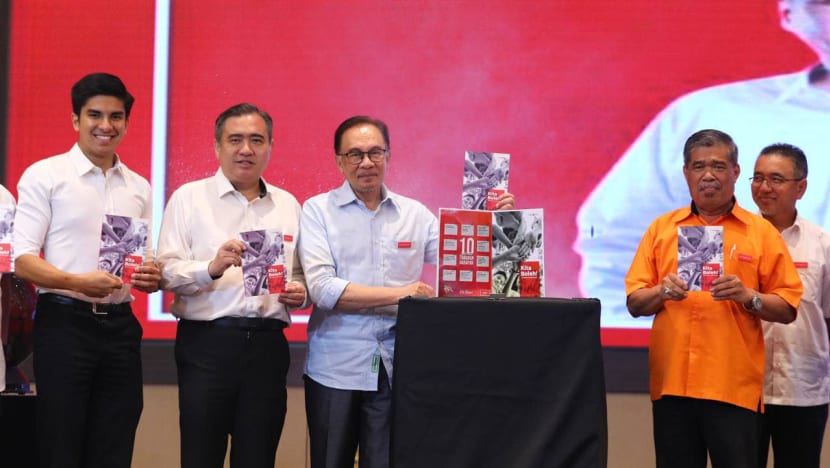 Pakatan Harapan unveils Malaysia election manifesto, cost of living high on the agenda