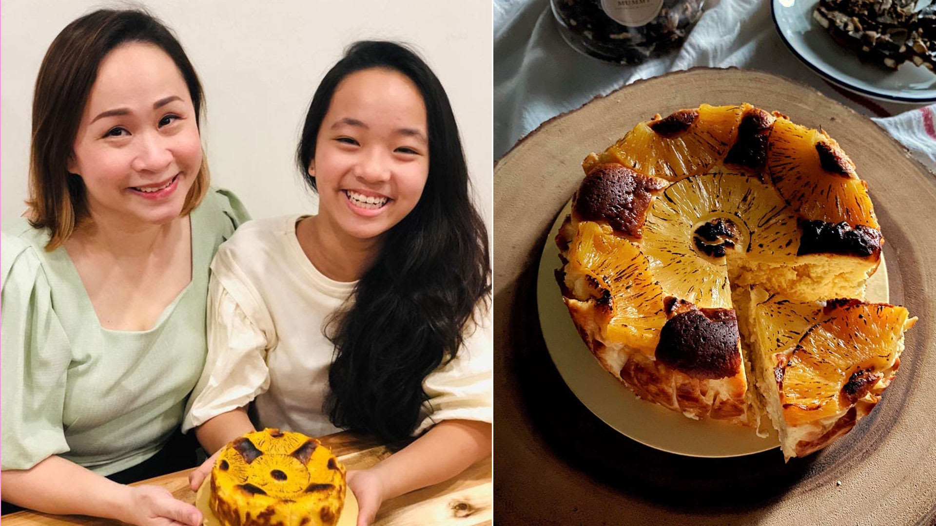 Property Agent Sells Delish Pineapple Burnt Cheesecake To Support Four Kids