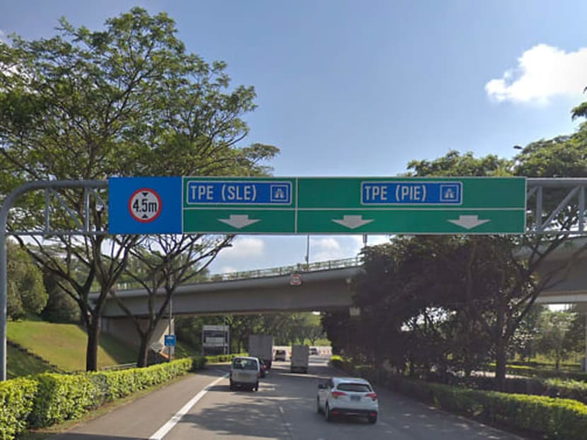 A screengrab from Google Maps along the KPE towards the TPE.