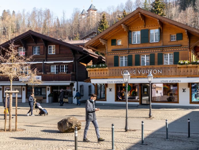 Louis Vuitton Gstaad store, Switzerland