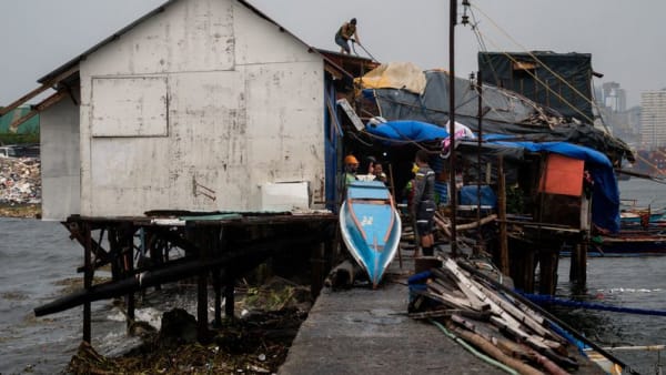 Typhoon Noru makes landfall in the Philippines, shutting schools and cutting power