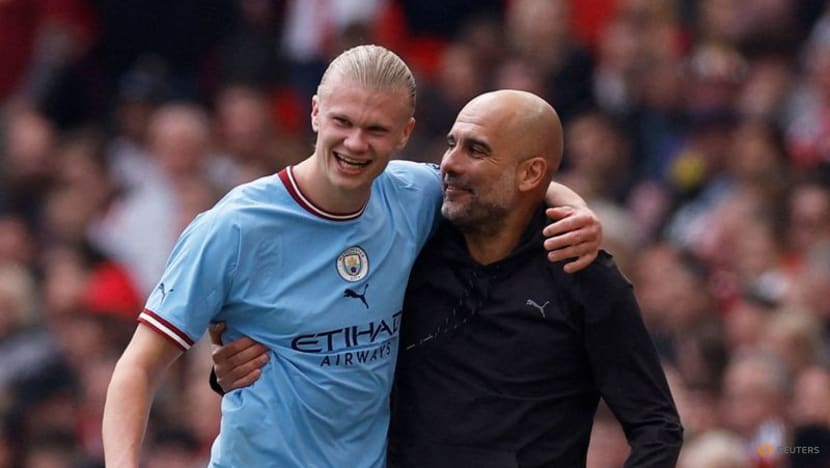 More to come from record-breaking Haaland, says Guardiola