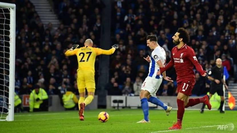 Liverpool tewaskan Brighton 1-0; Salah sempurnakan tendangan penalti