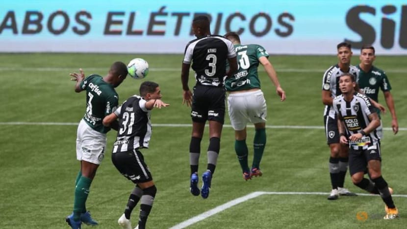 Football: Botafogo get rare point in 1-1 draw at Palmeiras
