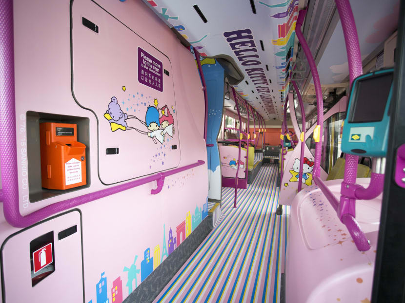 Hop on the Hello Kitty bus